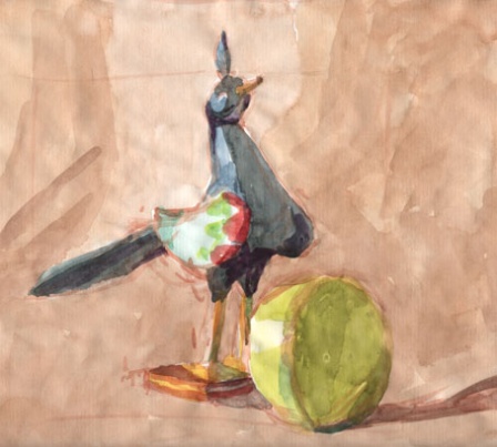 Oiseau pommes 1